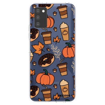 Picasee silikonový průhledný obal pro Samsung Galaxy A02s A025G - Fallovers