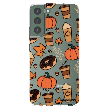 Picasee silikonový průhledný obal pro Samsung Galaxy S22+ 5G - Fallovers