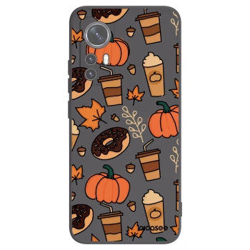 Picasee silikonový černý obal pro Xiaomi 12 - Fallovers