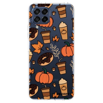 Picasee silikonový průhledný obal pro Samsung Galaxy M53 5G - Fallovers