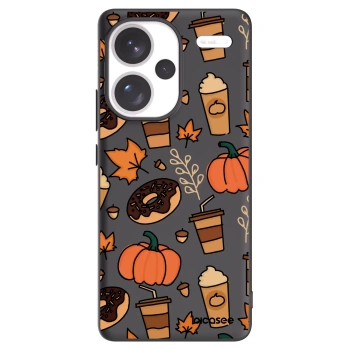 Picasee silikonový černý obal pro Xiaomi Redmi Note 13 Pro+ 5G - Fallovers