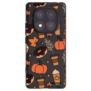Picasee silikonový černý obal pro Xiaomi Redmi Note 14 Pro+ 5G - Fallovers