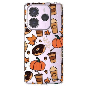 Picasee silikonový průhledný obal pro Xiaomi Redmi Note 14 5G - Fallovers