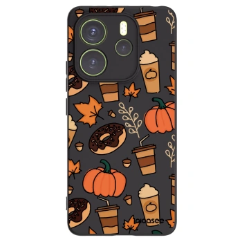 Picasee silikonový černý obal pro Xiaomi Redmi Note 14 4G - Fallovers