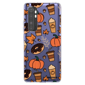 Picasee silikonový průhledný obal pro Xiaomi Mi Note 10 Lite - Fallovers