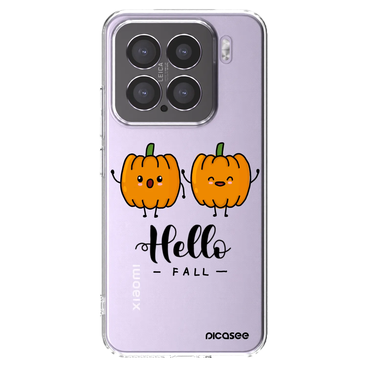 Picasee silikonový průhledný obal pro Xiaomi 15 - Hallo Fall