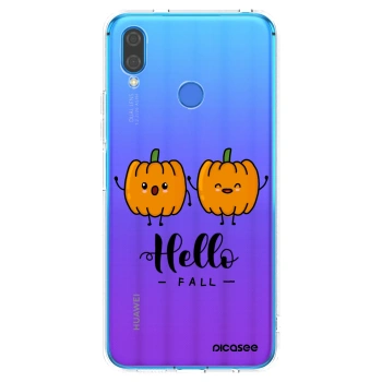 Picasee silikonový průhledný obal pro Huawei Nova 3i - Hallo Fall