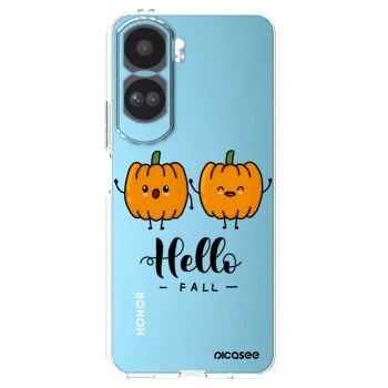 Picasee silikonový průhledný obal pro Honor 90 Lite 5G - Hallo Fall