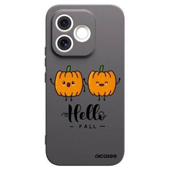 Picasee silikonový černý obal pro Honor 600 Lite - Hallo Fall