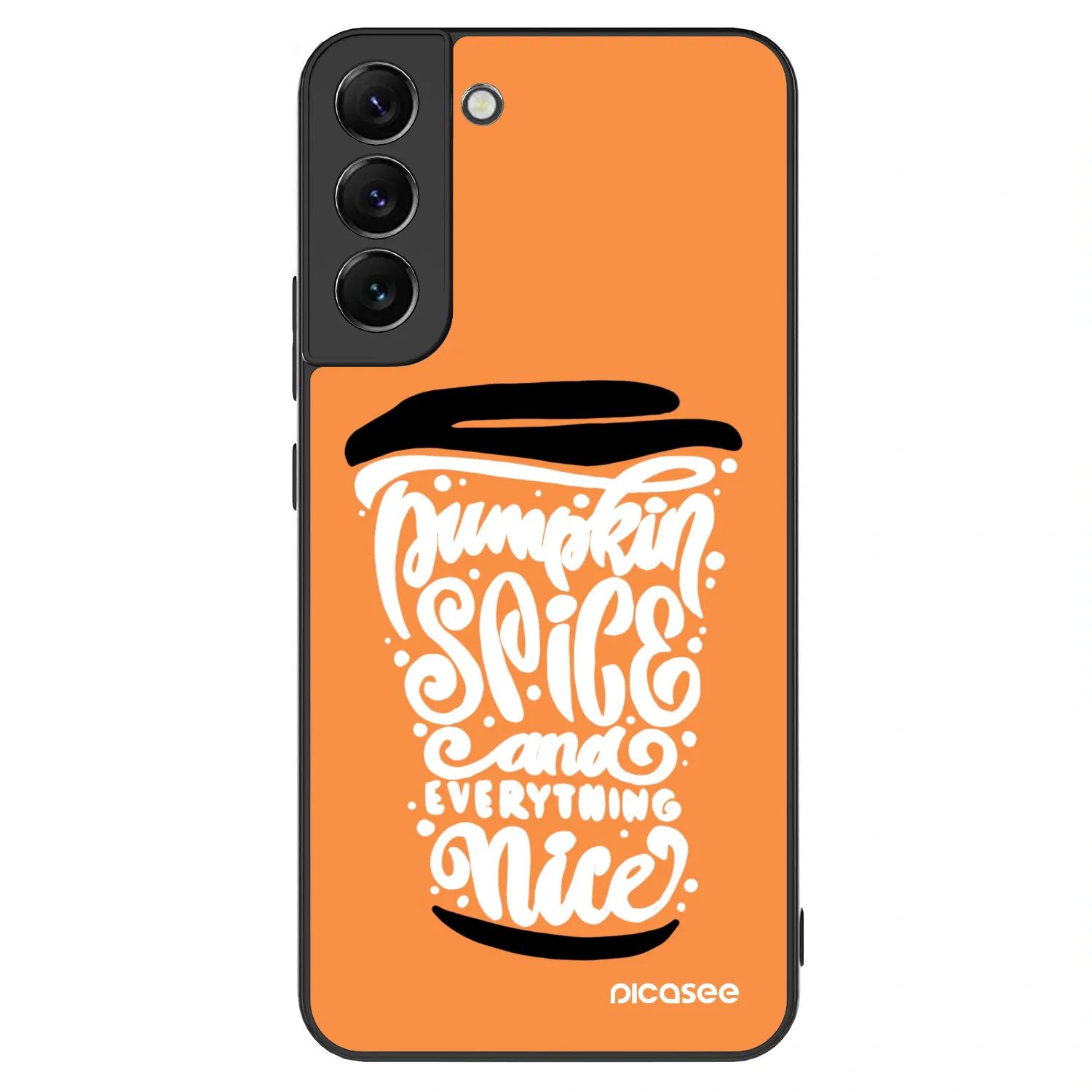 Picasee ULTIMATE CASE PowerShare pro Samsung Galaxy S22+ 5G - Pumpkin coffee