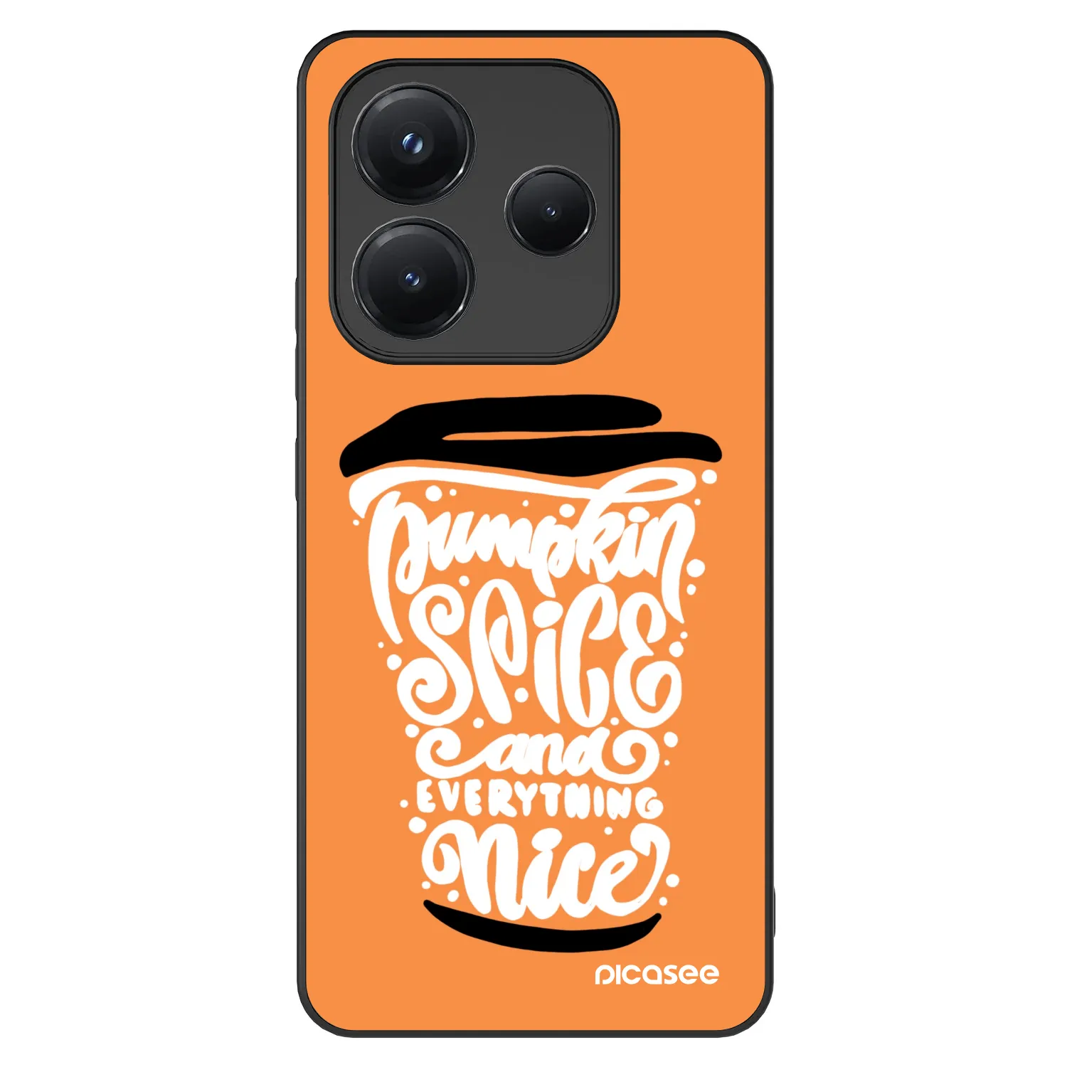 Picasee ULTIMATE CASE pro Xiaomi Redmi Note 14 5G - Pumpkin coffee