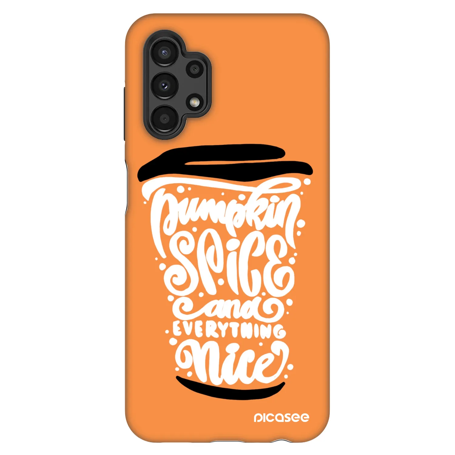 Picasee Fashion Case pro Samsung Galaxy A13 4G A135 - Pumpkin coffee