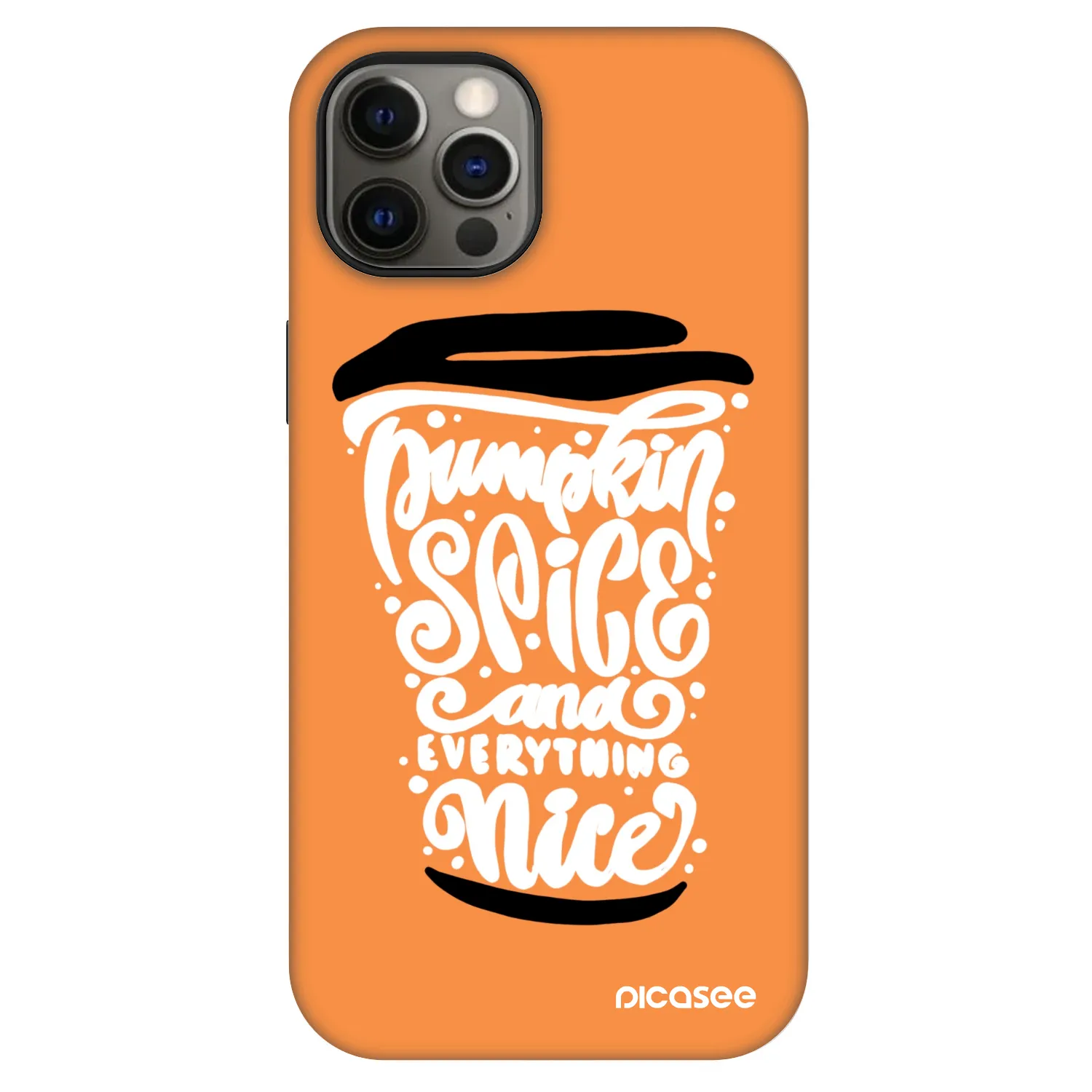 Picasee Fashion Case MagSafe Apple iPhone 12 Pro - Pumpkin coffee