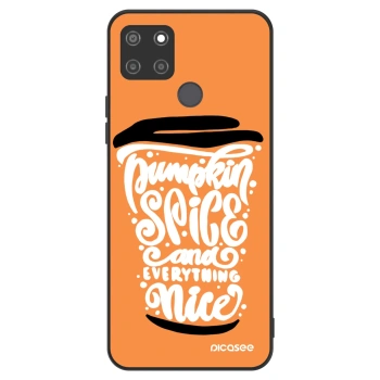 Obal pro Realme C21Y - Pumpkin coffee