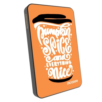 Powerbanka s MagSafe 5 000 mAh Šedá - Pumpkin coffee