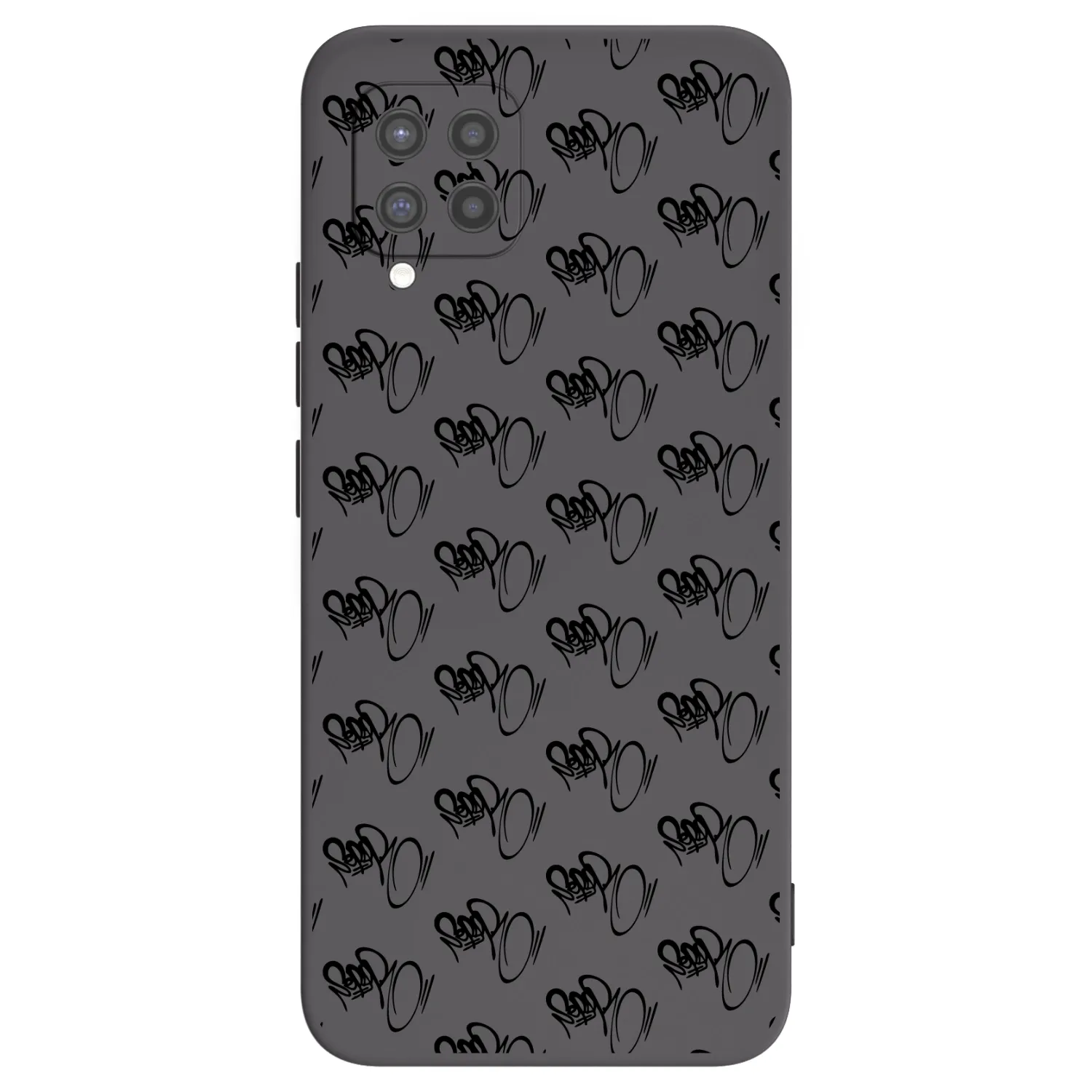Picasee silikonový černý obal pro Samsung Galaxy A42 A426B - Separ - Black On Black 1