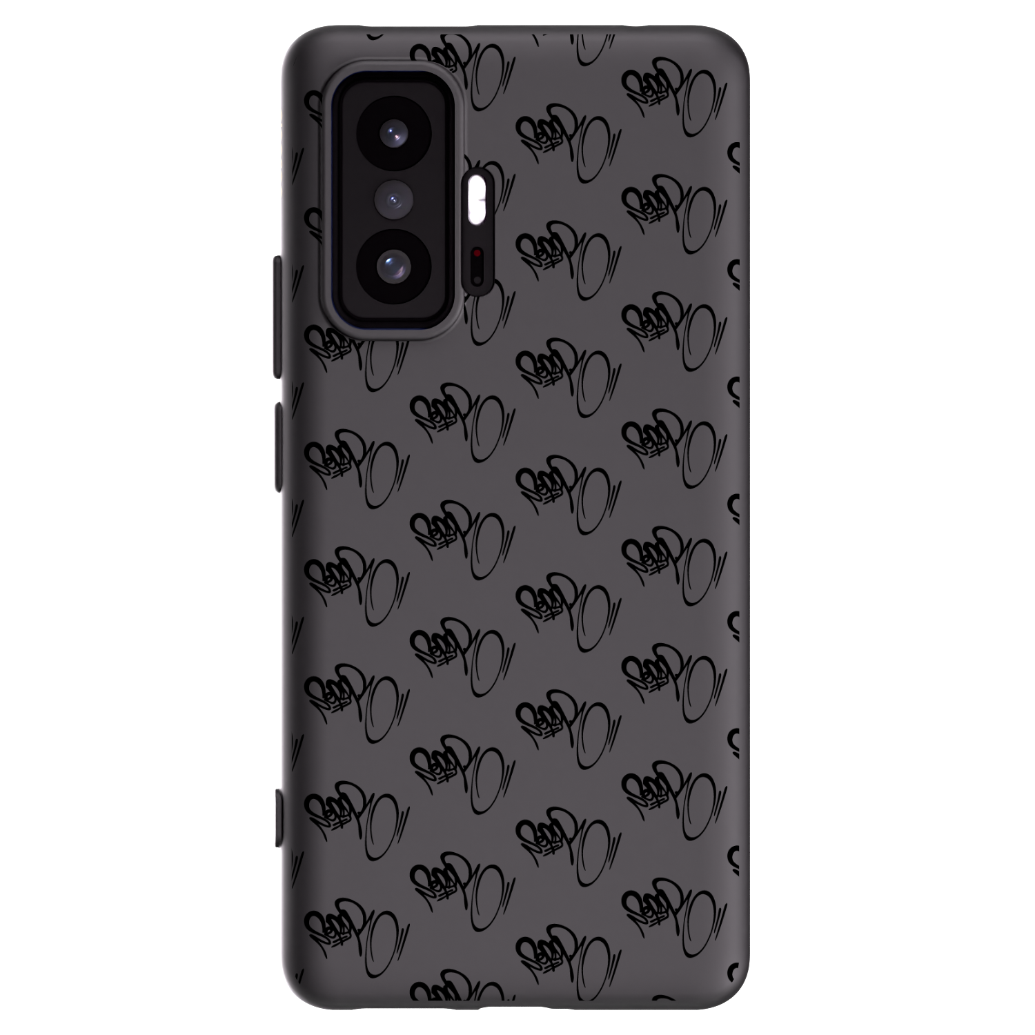 Picasee silikonový černý obal pro Xiaomi 11T Pro - Separ - Black On Black 1