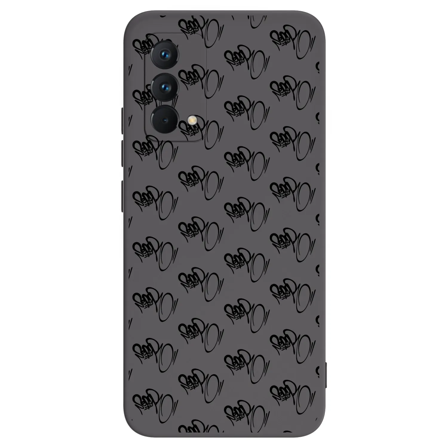 Picasee silikonový černý obal pro Realme GT Master Edition 5G - Separ - Black On Black 1