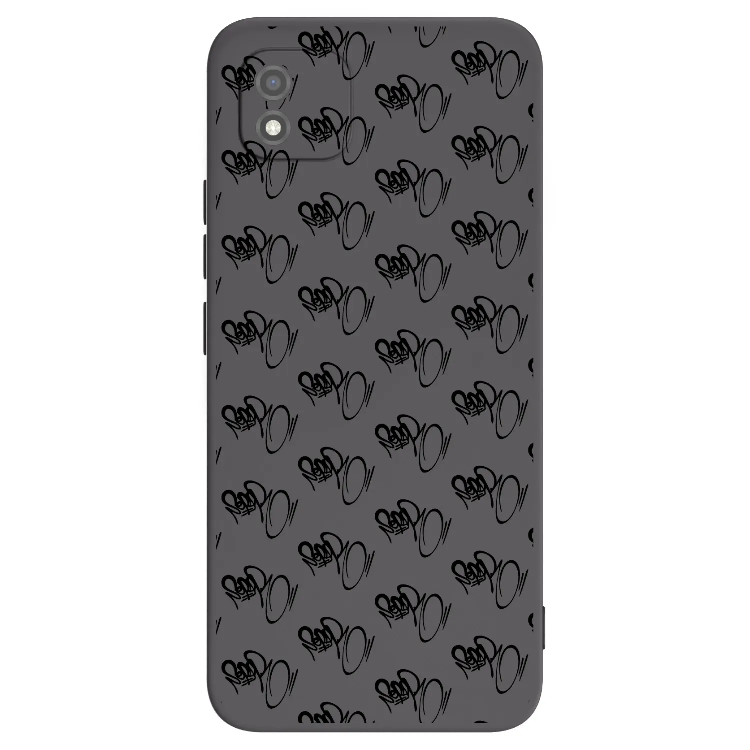 Picasee silikonový černý obal pro Realme C11 (2021) - Separ - Black On Black 1
