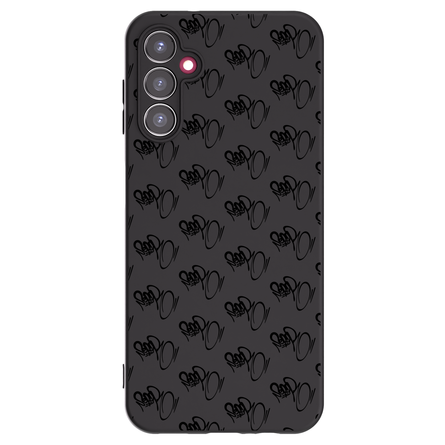 Picasee silikonový černý obal pro Samsung Galaxy A14 5G A146P - Separ - Black On Black 1