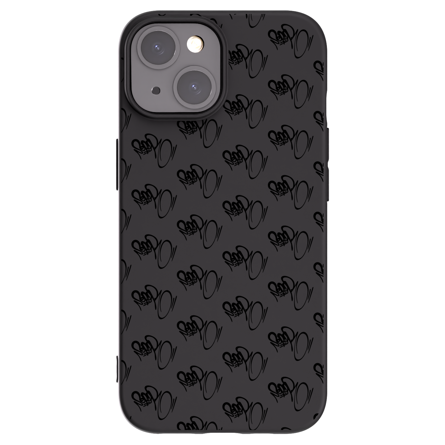 Picasee silikonový černý obal pro Apple iPhone 15 - Separ - Black On Black 1
