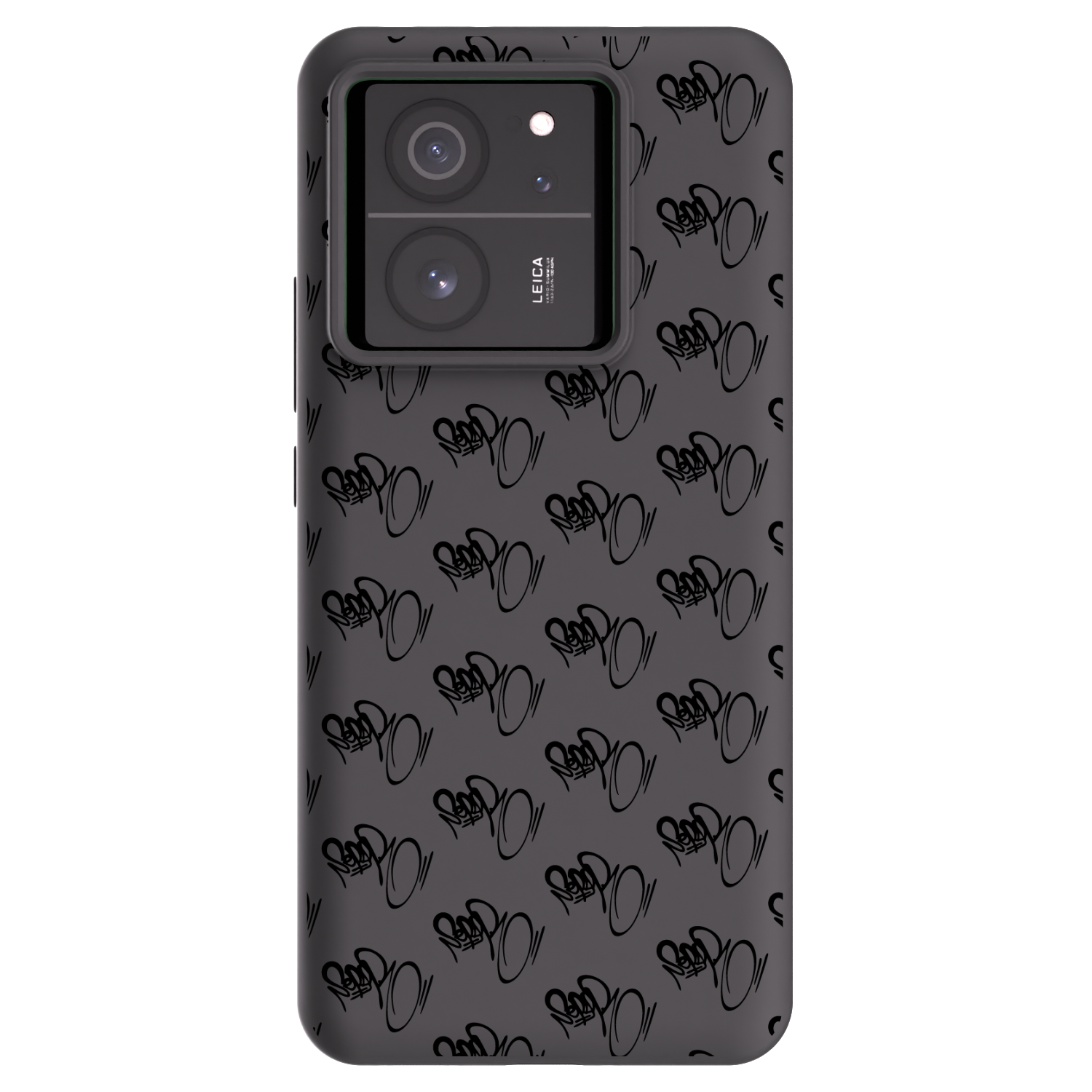 Picasee silikonový černý obal pro Xiaomi 13T - Separ - Black On Black 1