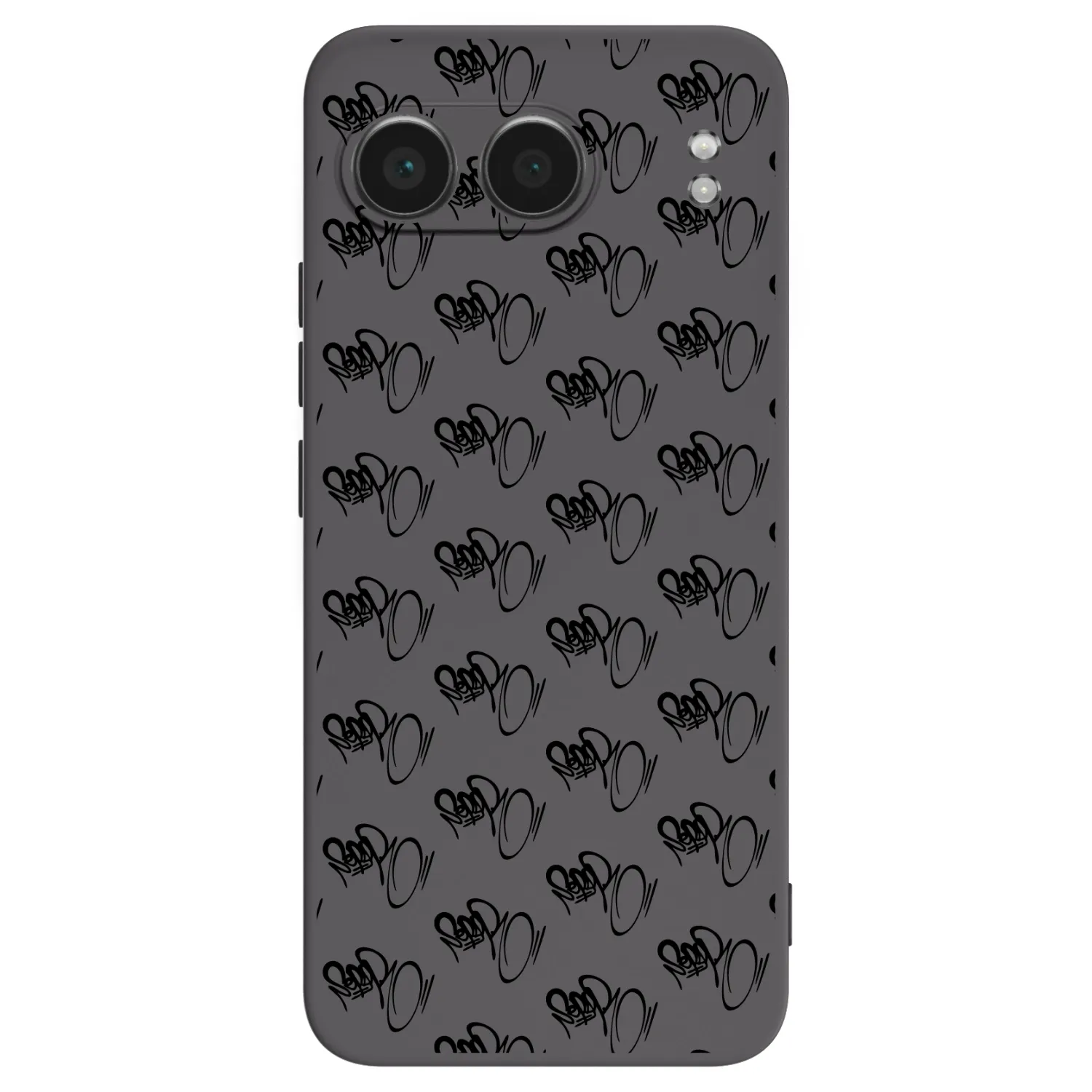Picasee silikonový černý obal pro OnePlus Nord 4 - Separ - Black On Black 1