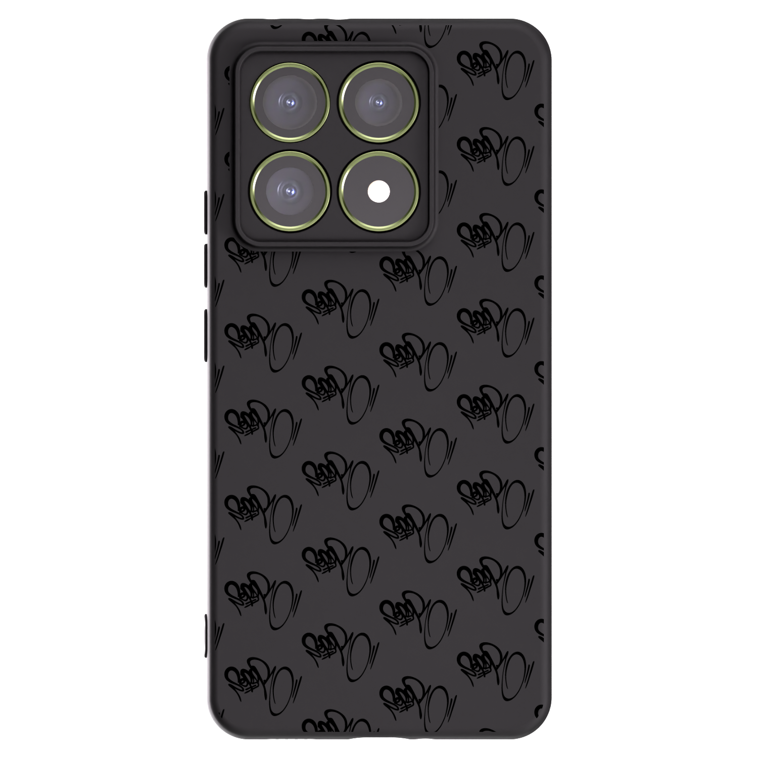 Picasee silikonový černý obal pro Xiaomi 14T - Separ - Black On Black 1