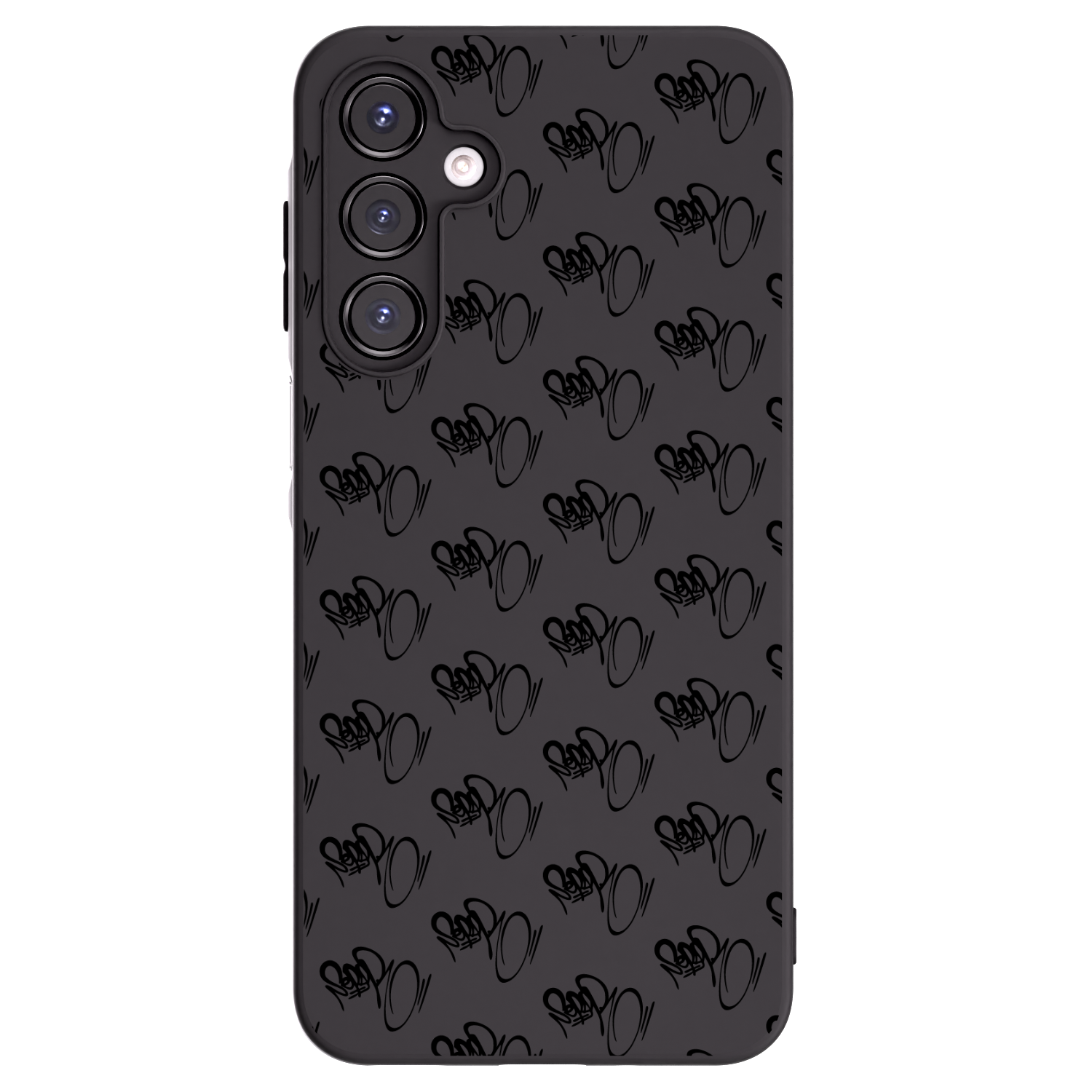 Picasee silikonový černý obal pro Samsung Galaxy A16 5G - Separ - Black On Black 1