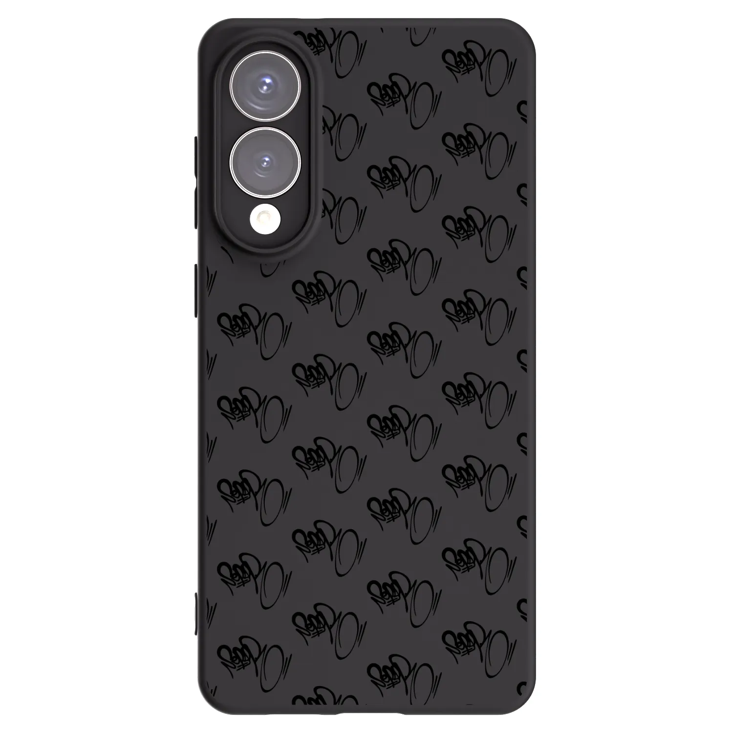 Picasee silikonový černý obal pro Samsung Galaxy S25 Edge 5G - Separ - Black On Black 1