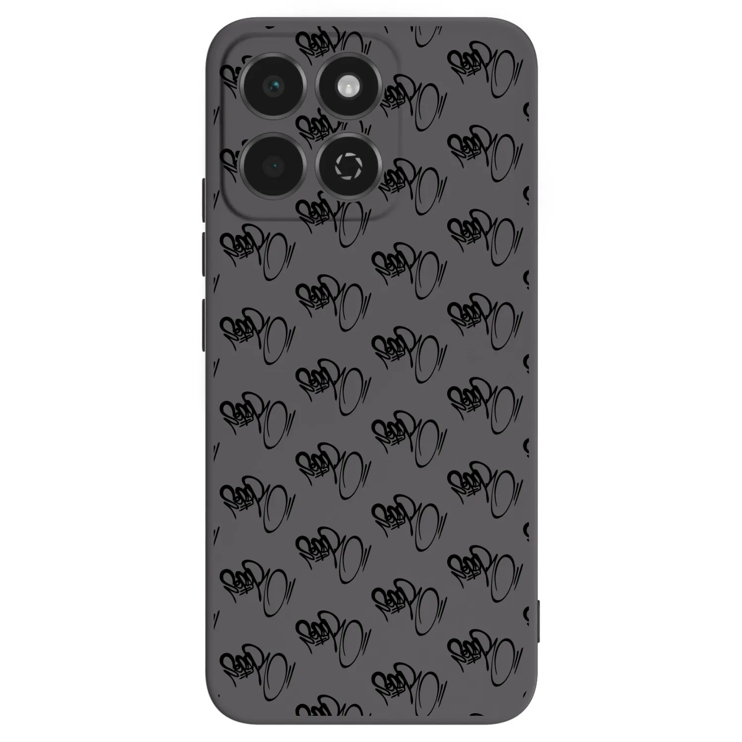 Picasee silikonový černý obal pro Honor 200 Smart 5G - Separ - Black On Black 1