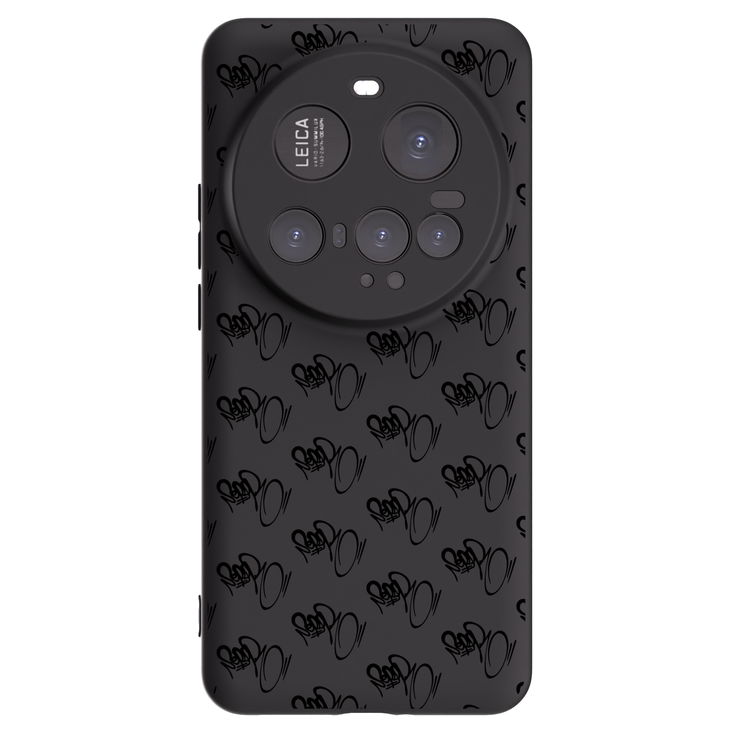 Picasee silikonový černý obal pro Xiaomi 15 Ultra - Separ - Black On Black 1