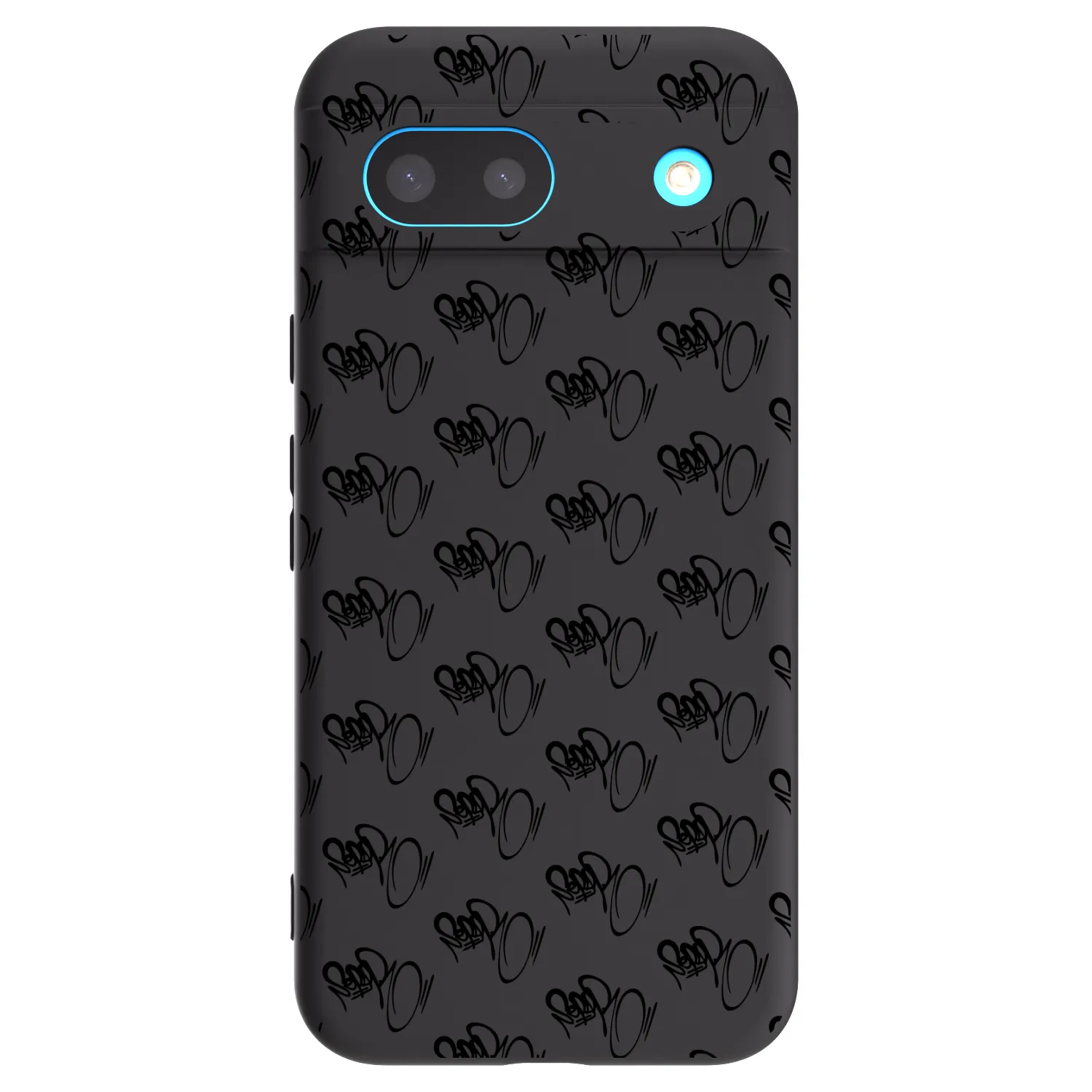 Picasee silikonový černý obal pro Google Pixel 8 - Separ - Black On Black 1