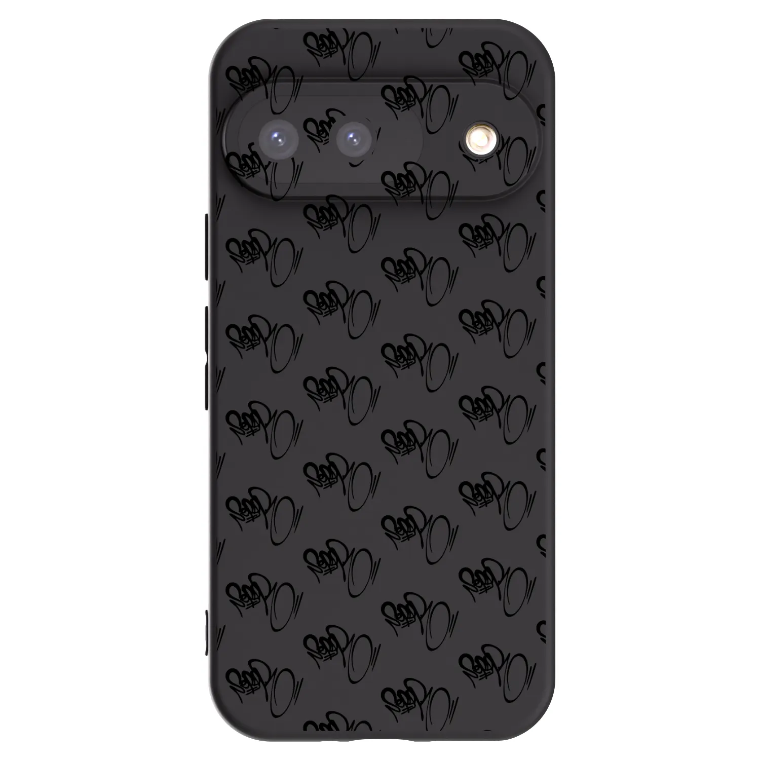 Picasee silikonový černý obal pro Google Pixel 9 - Separ - Black On Black 1