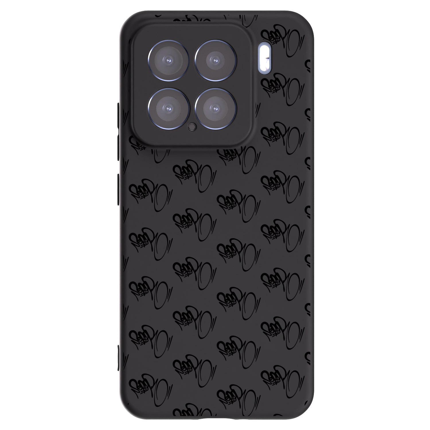 Picasee silikonový černý obal pro Xiaomi 15 - Separ - Black On Black 1