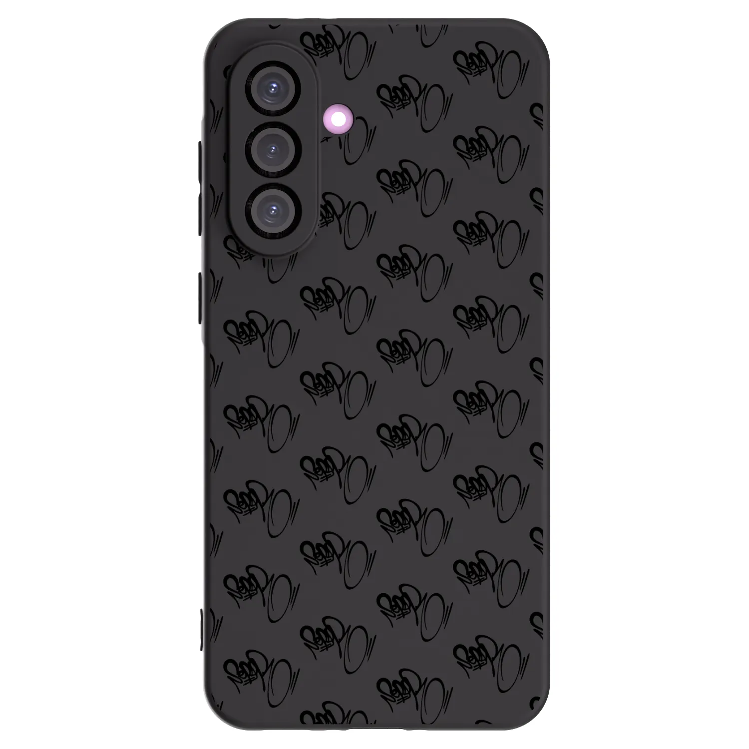 Picasee silikonový černý obal pro Samsung Galaxy A56 5G A566B - Separ - Black On Black 1
