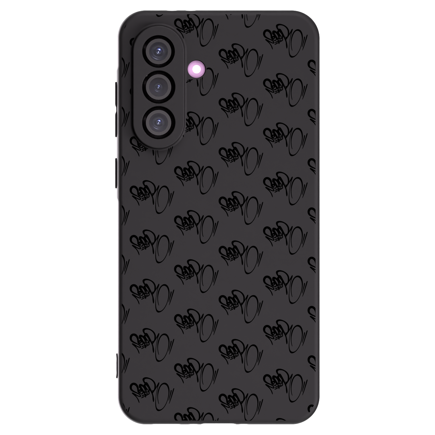 Picasee silikonový černý obal pro Samsung Galaxy A36 5G - Separ - Black On Black 1