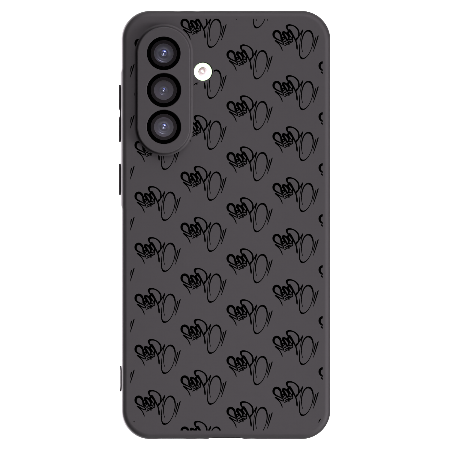 Picasee silikonový černý obal pro Samsung Galaxy A26 5G A266B - Separ - Black On Black 1