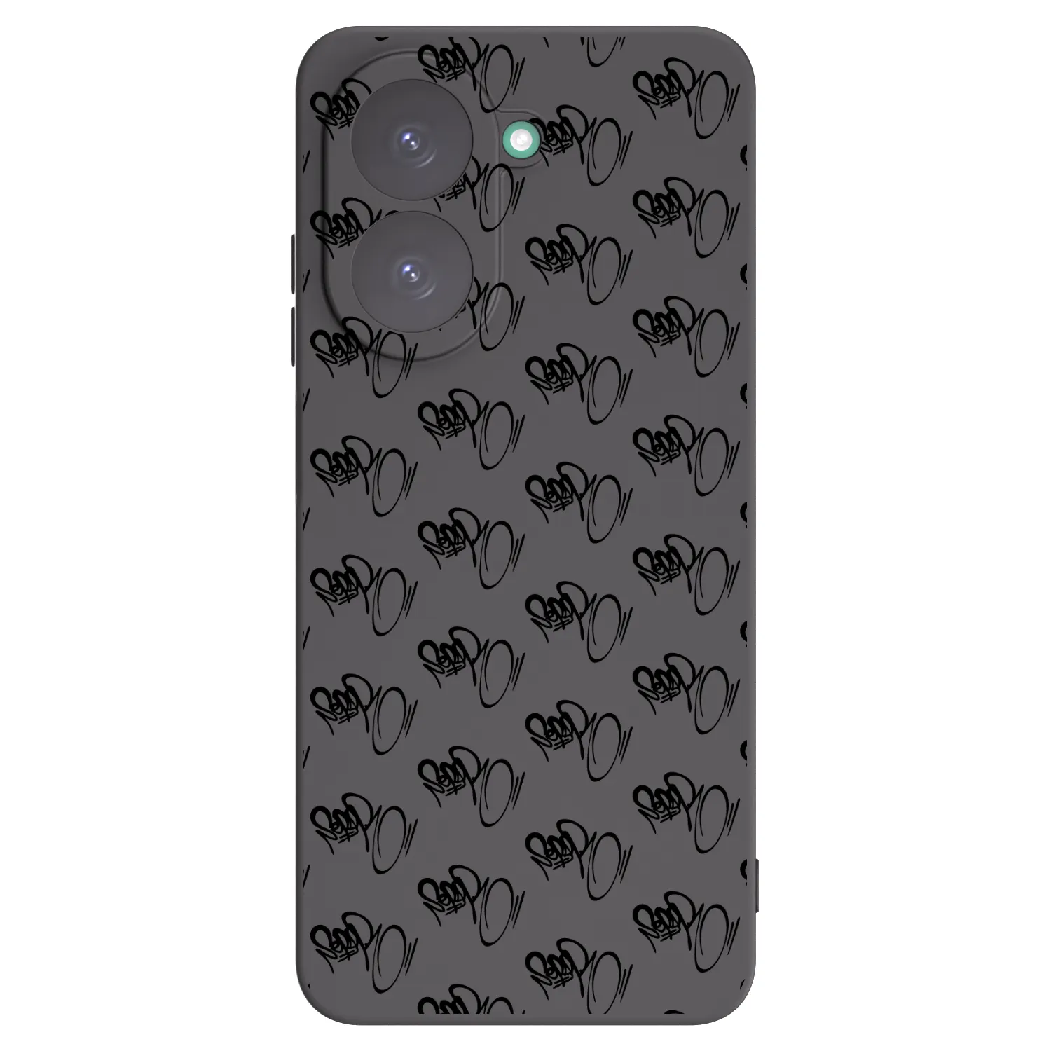 Picasee silikonový černý obal pro Xiaomi Redmi A5 - Separ - Black On Black 1
