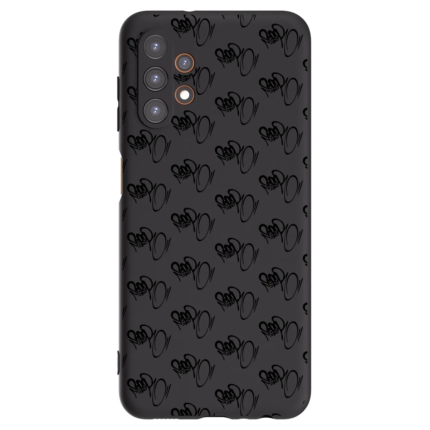 Picasee silikonový černý obal pro Samsung Galaxy A13 5G - Separ - Black On Black 1