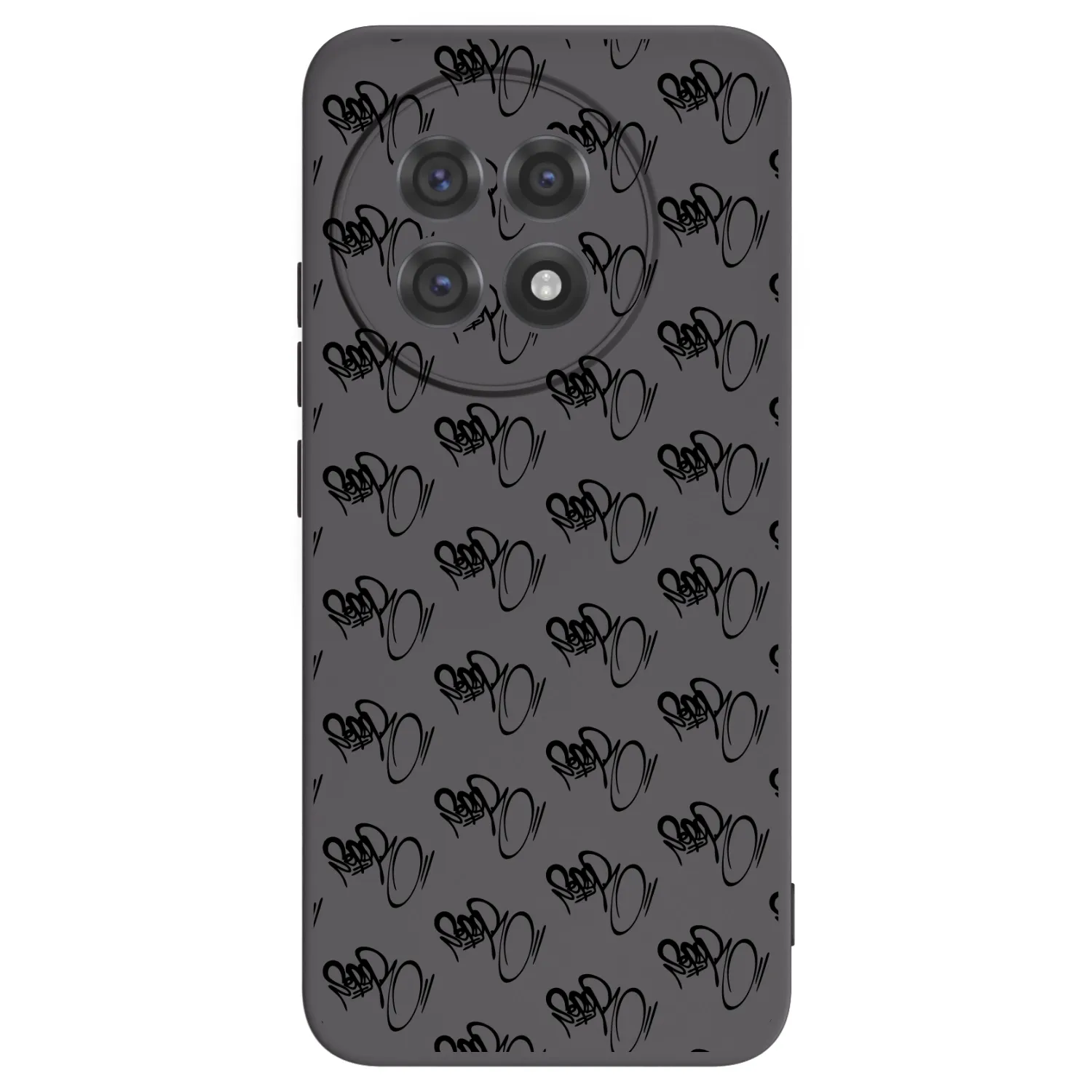 Picasee silikonový černý obal pro OnePlus 13R 5G - Separ - Black On Black 1