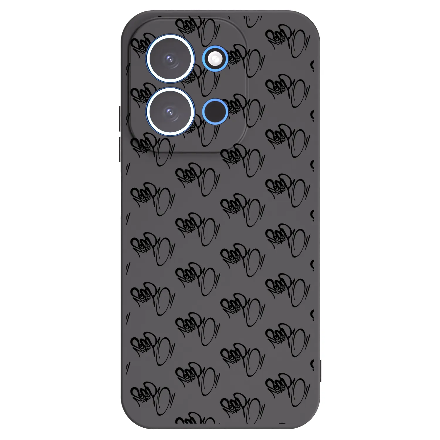 Picasee silikonový černý obal pro Xiaomi Redmi 15C 4G - Separ - Black On Black 1