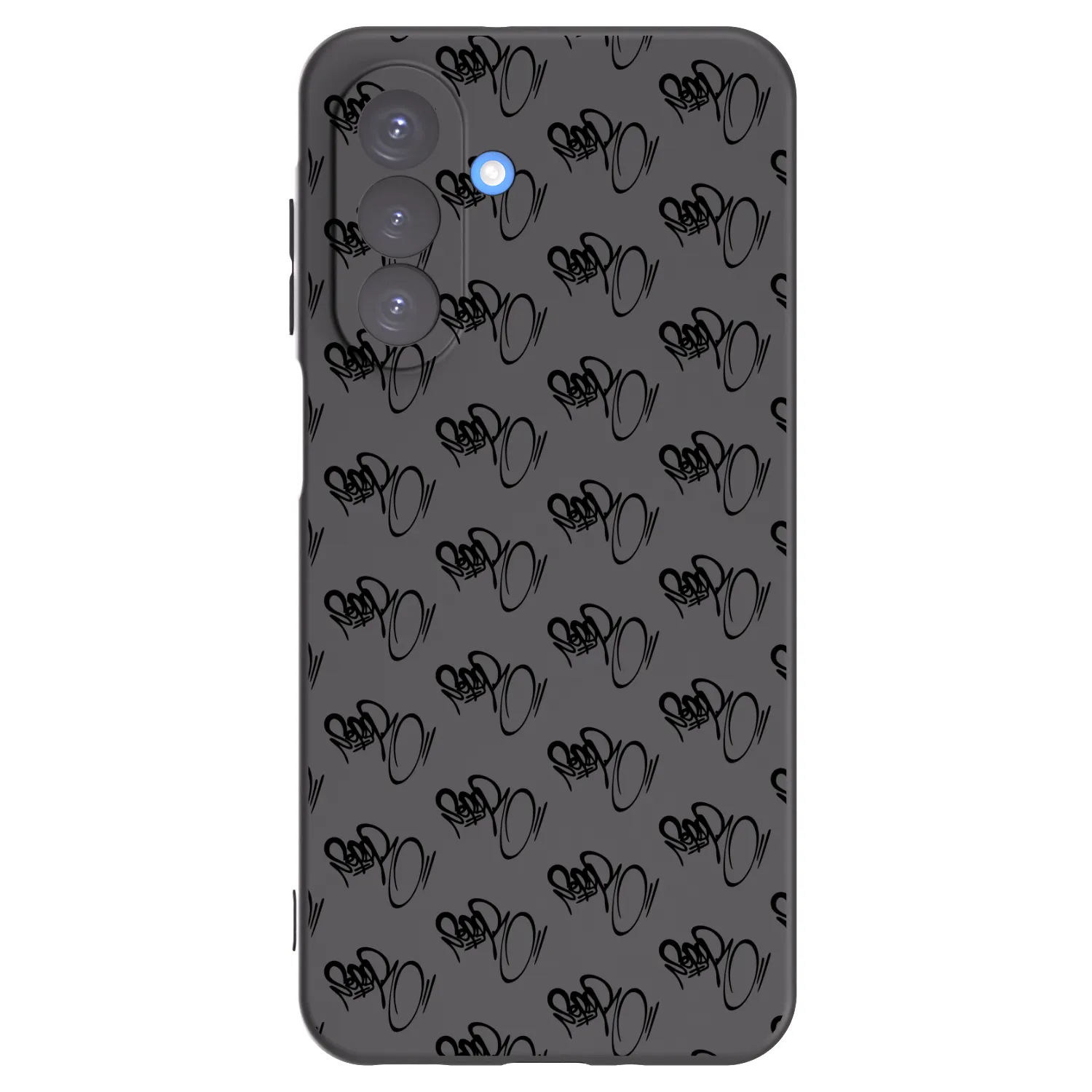 Picasee silikonový černý obal pro Samsung Galaxy A17 5G - Separ - Black On Black 1