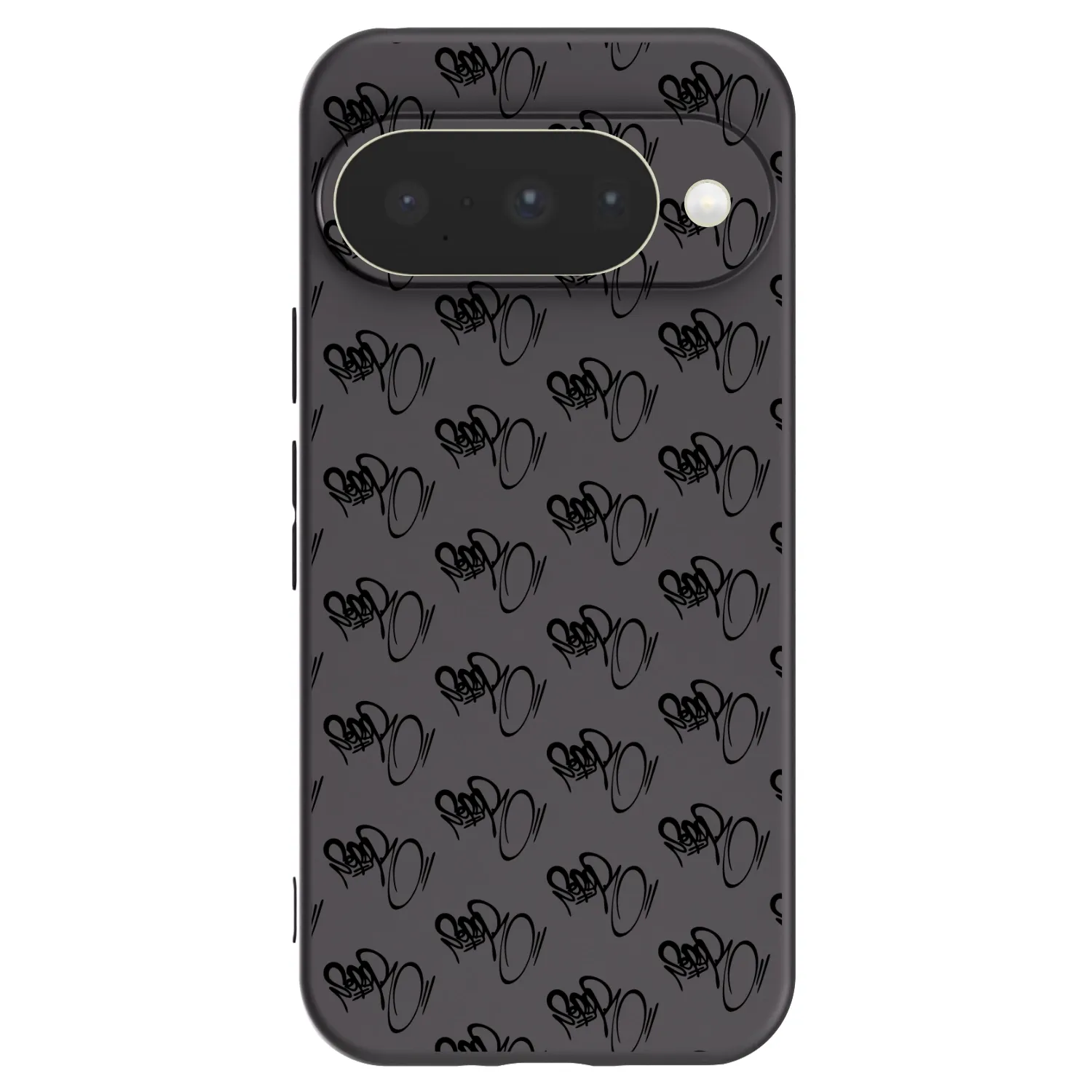 Picasee silikonový černý obal pro Google Pixel 10 - Separ - Black On Black 1