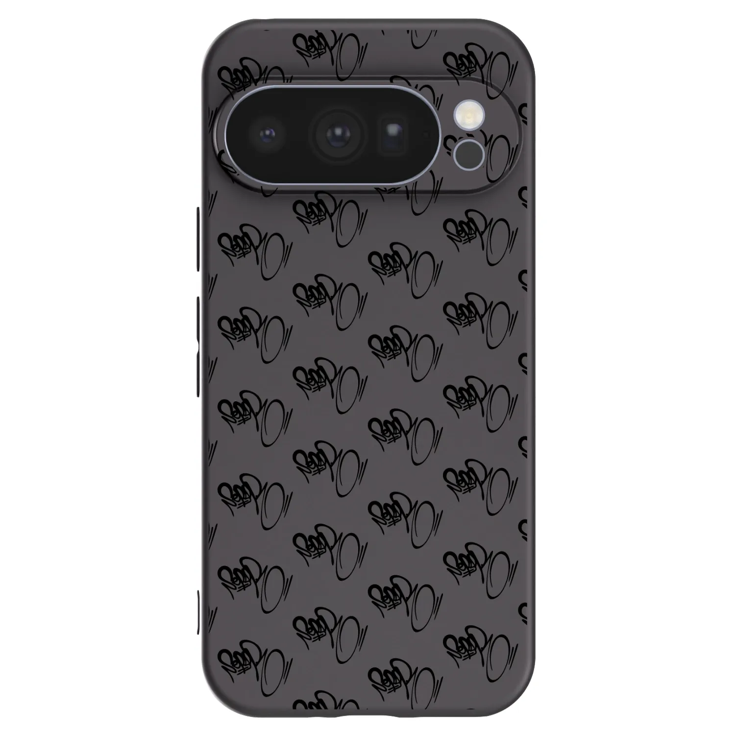 Picasee silikonový černý obal pro Google Pixel 10 Pro - Separ - Black On Black 1