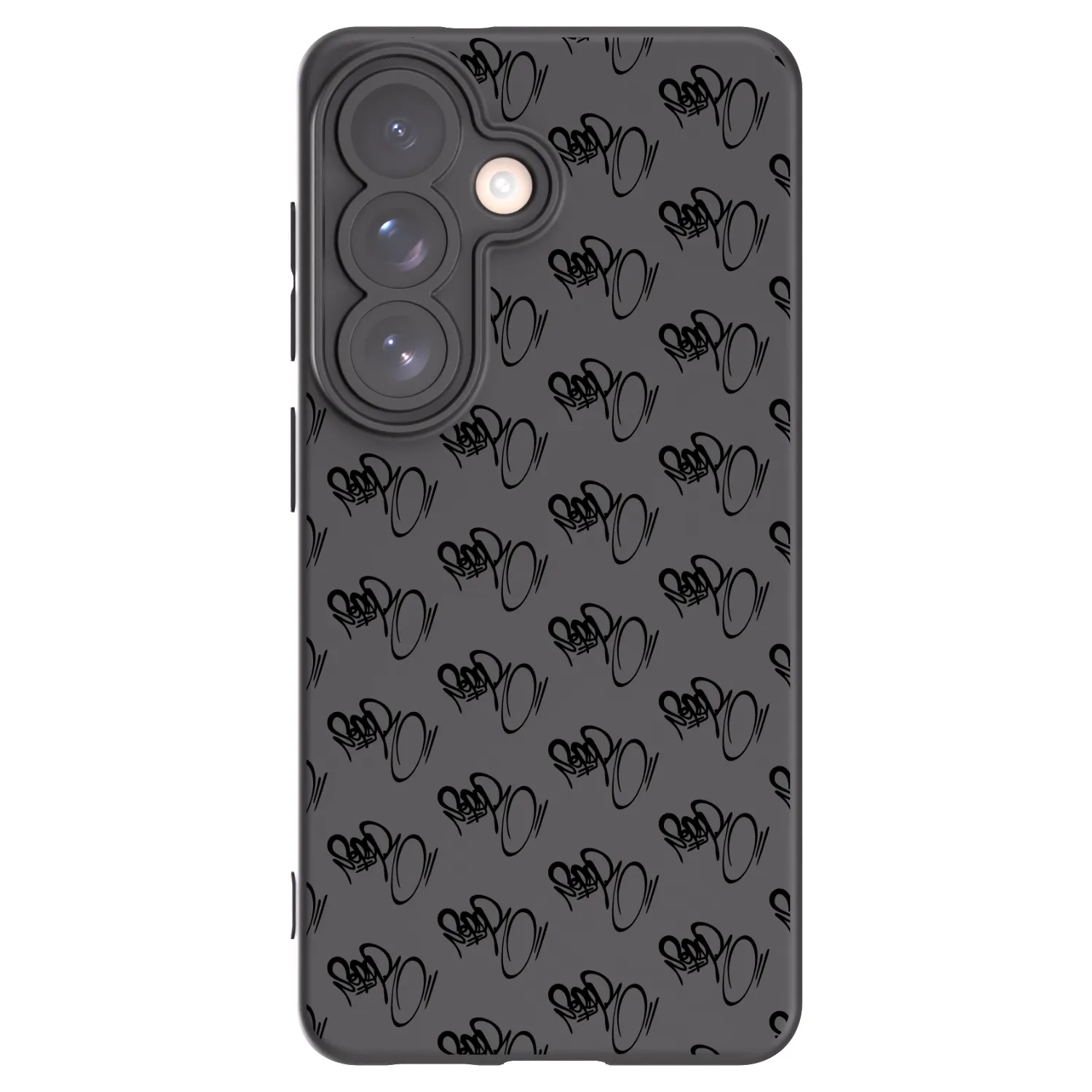 Picasee silikonový černý obal pro Samsung Galaxy S26 - Separ - Black On Black 1
