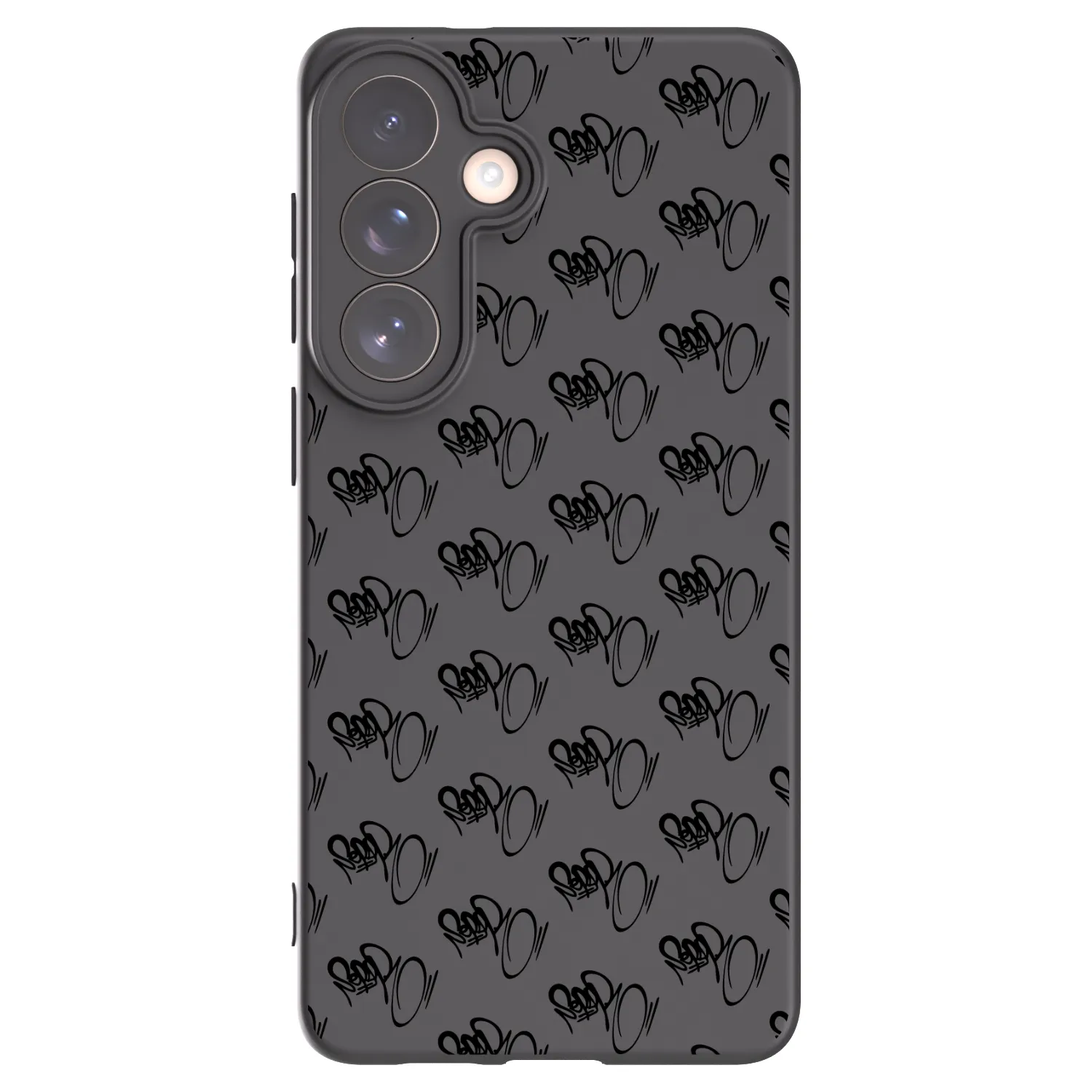 Picasee silikonový černý obal pro Samsung Galaxy S26+ - Separ - Black On Black 1