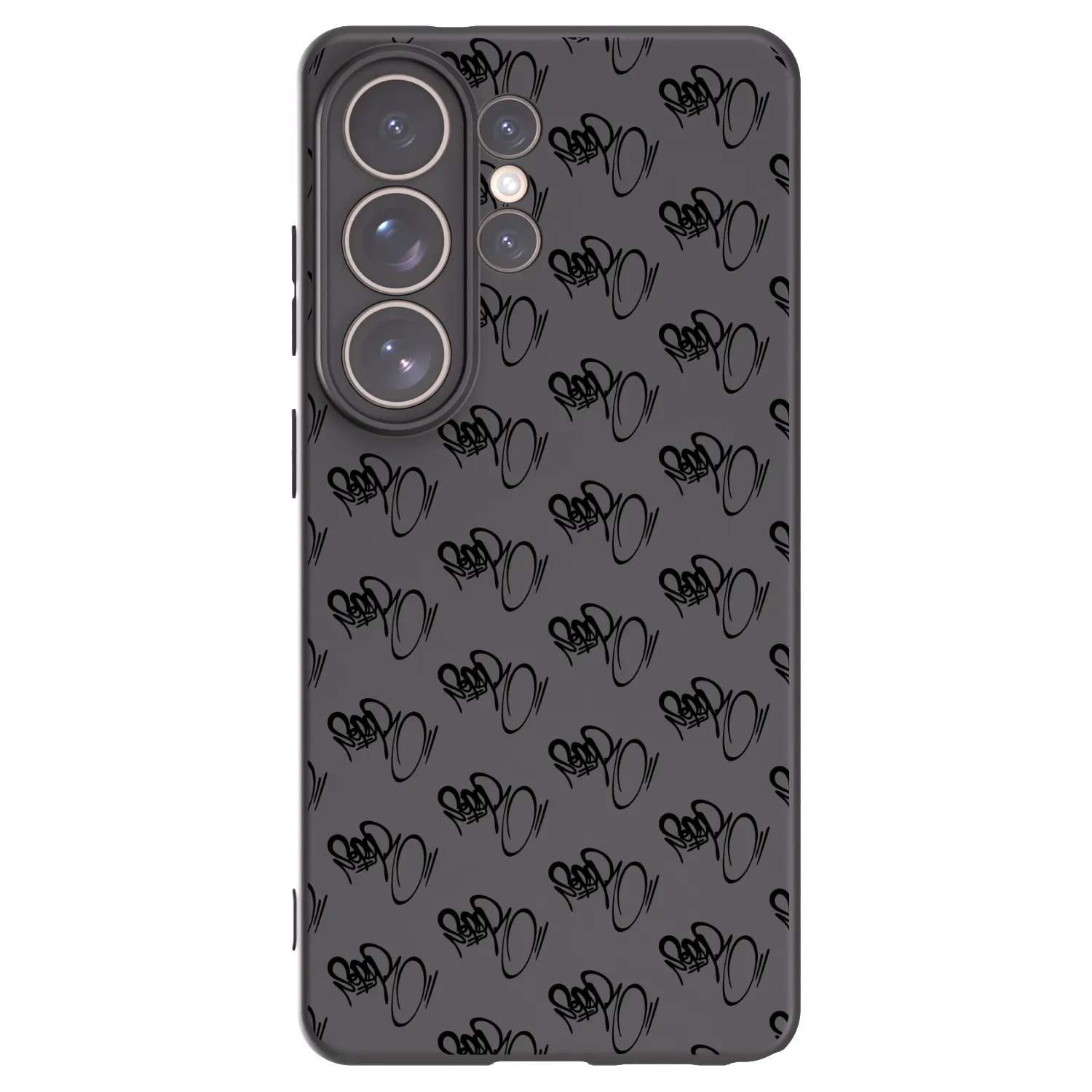 Picasee silikonový černý obal pro Samsung Galaxy S26 Ultra - Separ - Black On Black 1