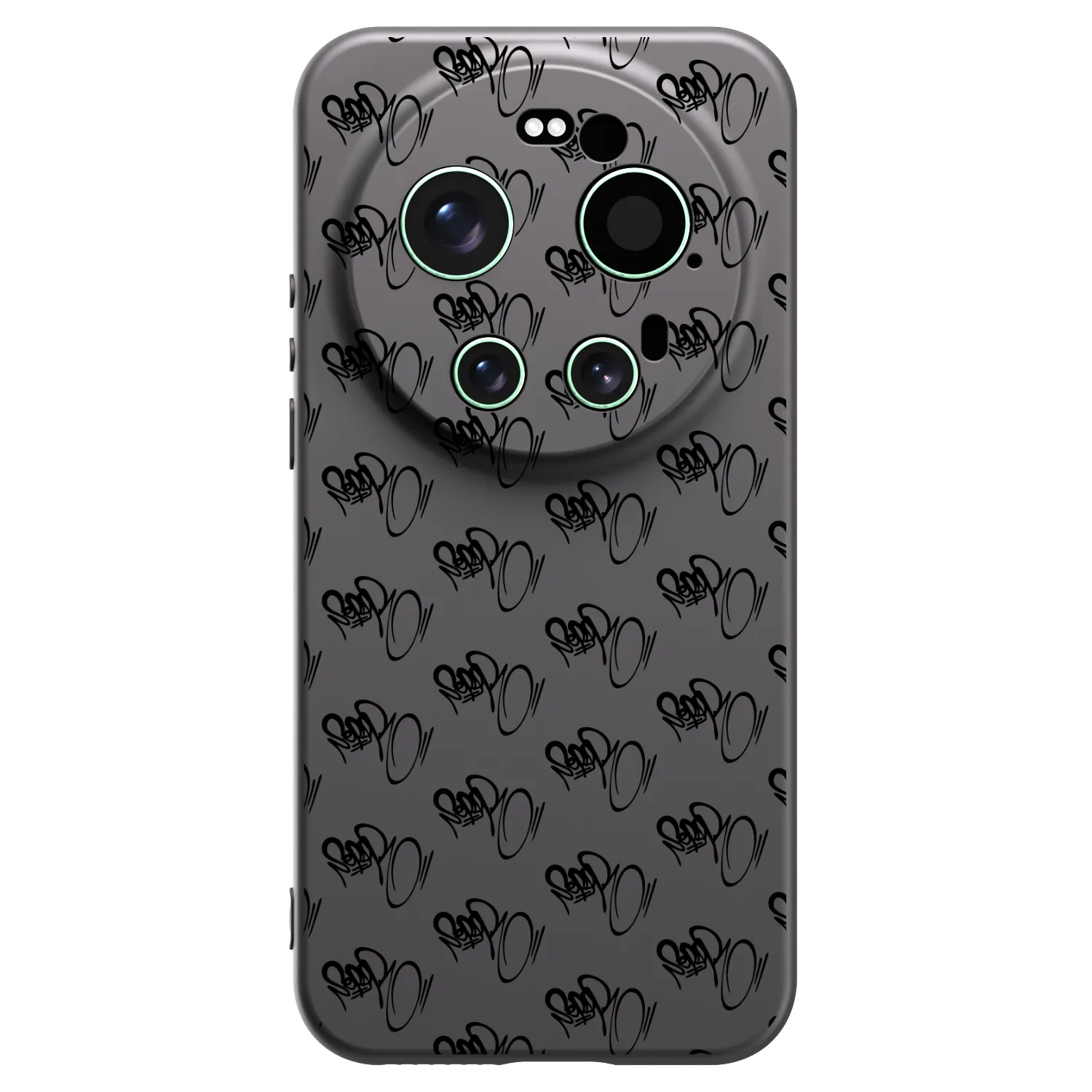 Picasee silikonový černý obal pro Xiaomi 17 Ultra - Separ - Black On Black 1