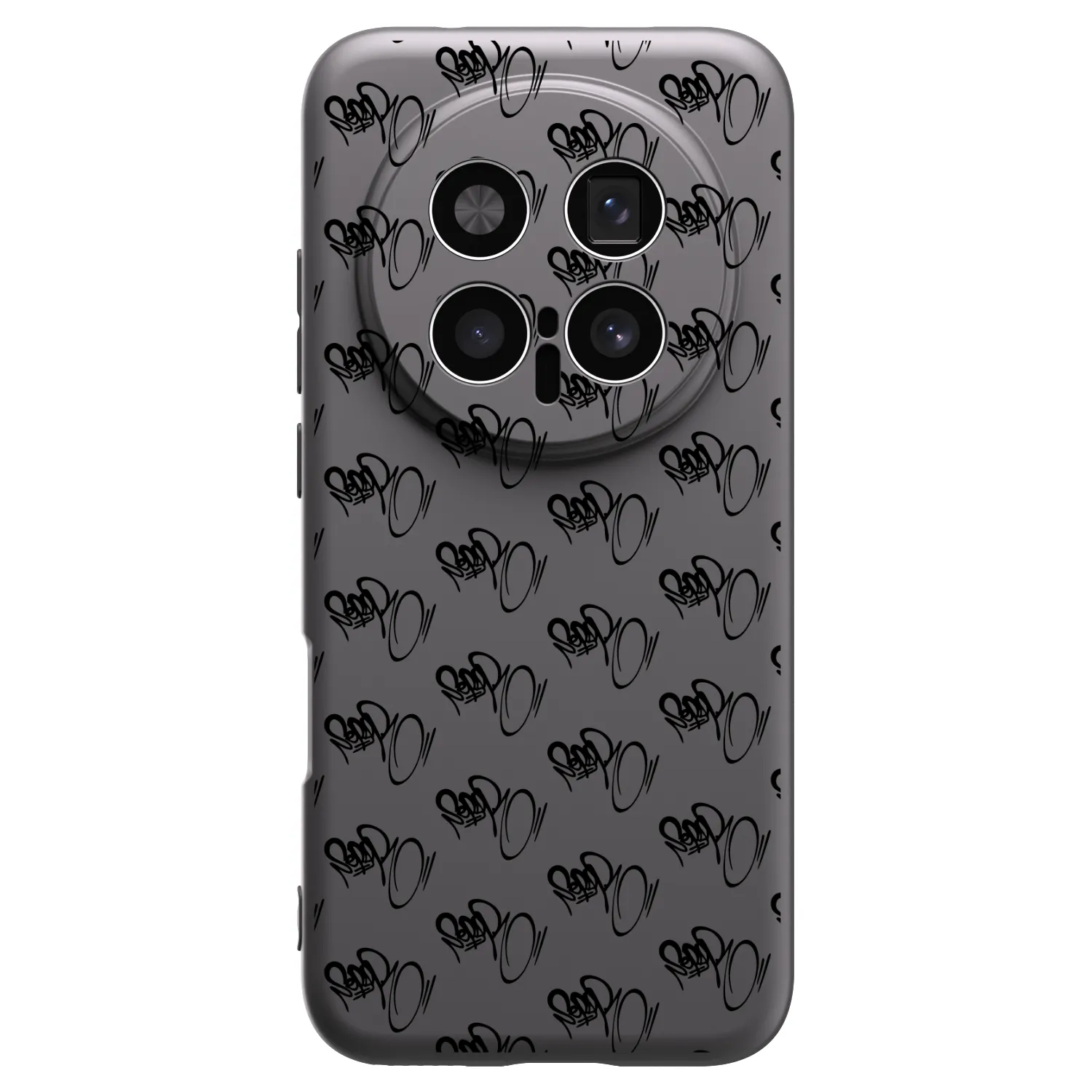 Picasee silikonový černý obal pro Honor Magic8 Pro 5G - Separ - Black On Black 1